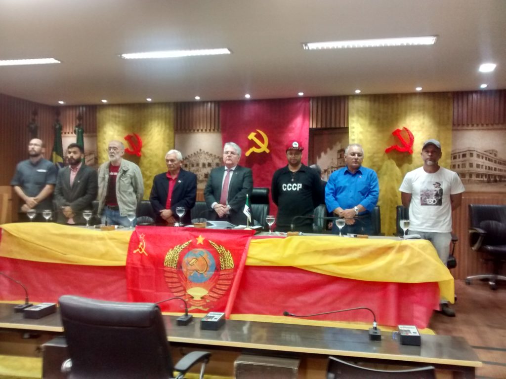 Câmara Municipal de Natal faz homenagem aos 100 anos da Revolução Russa