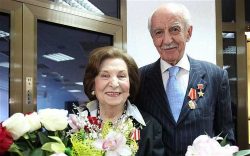 Gevork Vartanian e sua esposa Gohar, também espiã
