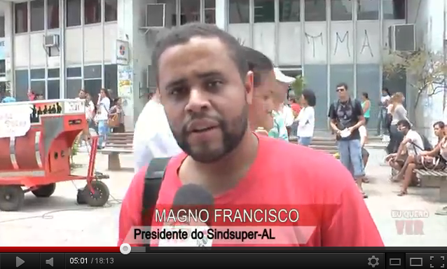 Ato de solidariedade a Pinheirinho em Alagoas