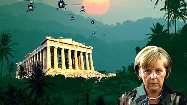 Poder alemão inventa "geuro" para governar a Grécia