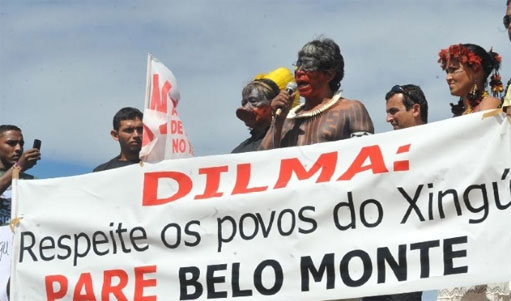 Manifestantes ocupam Belo Monte