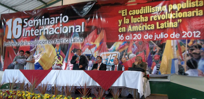 Seminário reafirma união de revolucionários da América Latina