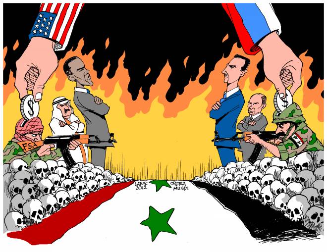 Síria - Imperialismo quer uma nova guerra no mundo