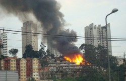 Incêndios em favelas de SP