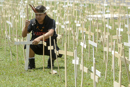 Os guarani-caiovás e o genocídio dos povos indígenas