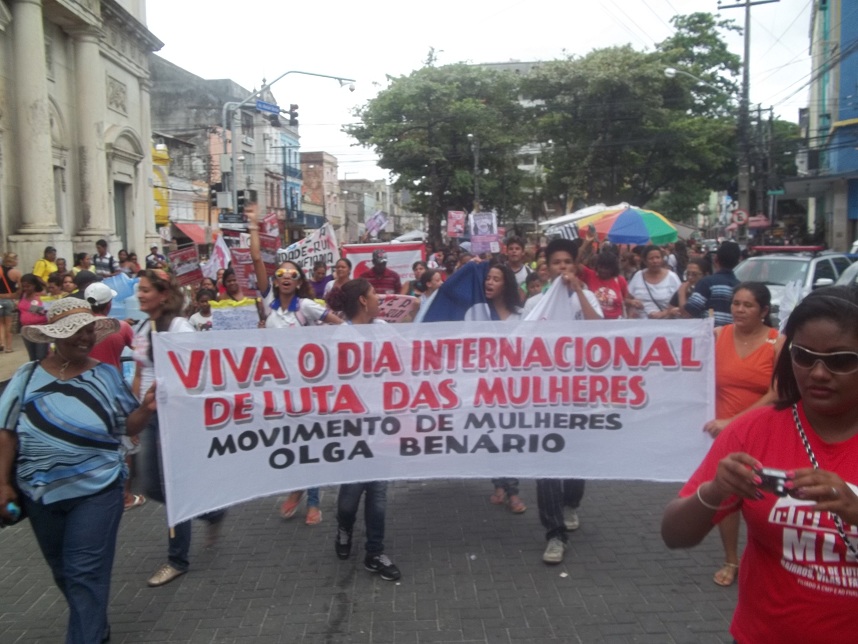 Mulheres de Pernambuco comemoram 8 de março