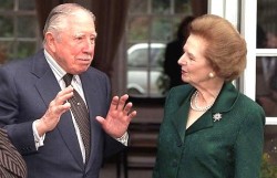 Thatcher e Pinochet