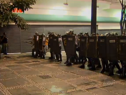 Flagrantes exclusivos de violência durante as manifestações em São Paulo
