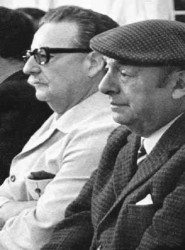 Pablo Neruda e Salvador Allende