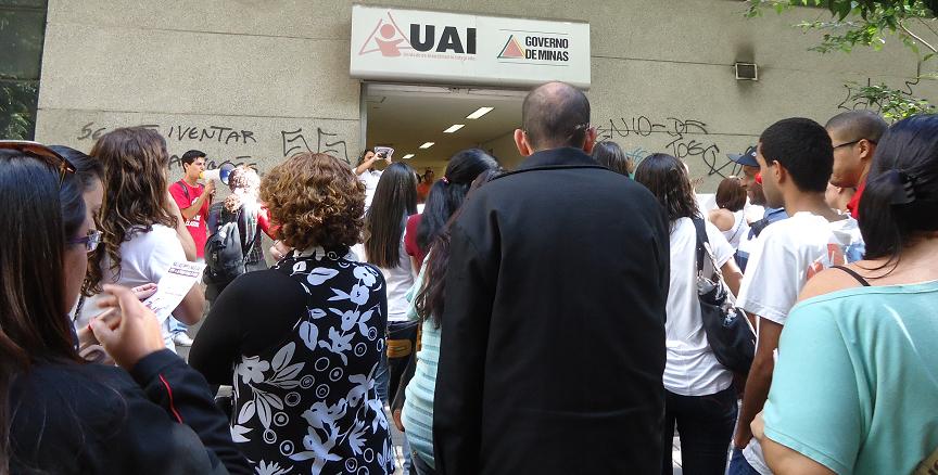 Paralisação na UAI Barreiro (Belo Horizonte)