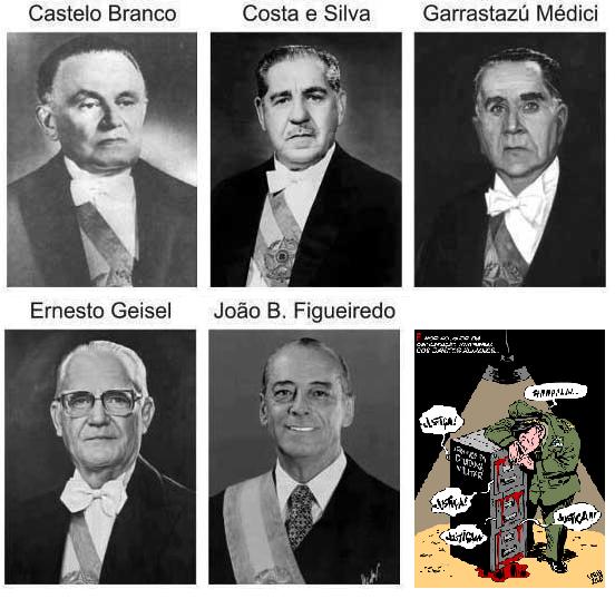 Presidentes da Ditadura
