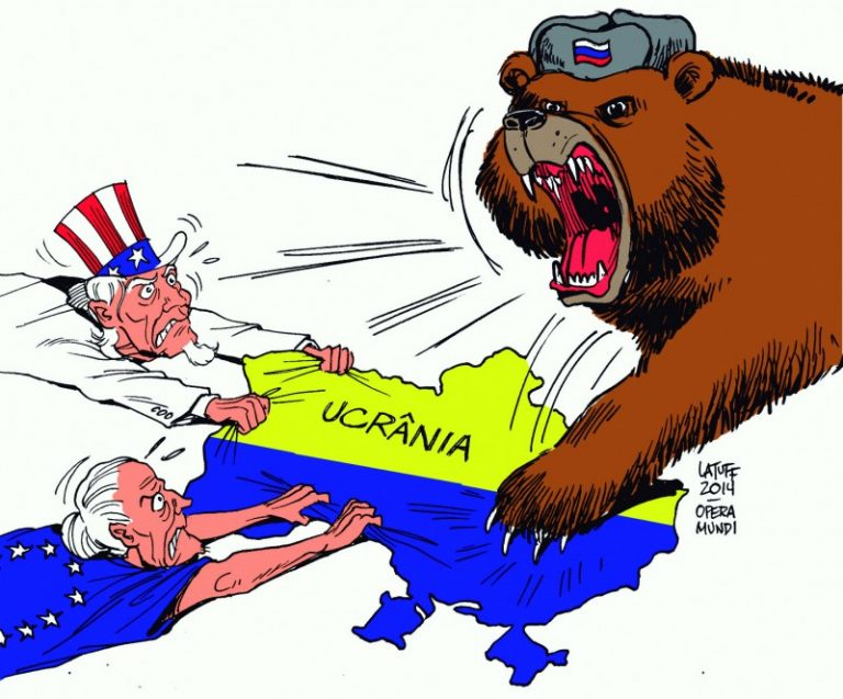 Potências imperialistas disputam a Ucrânia