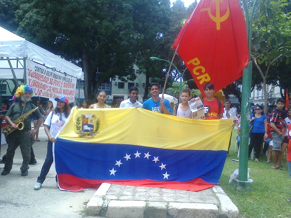 Ato de solidariedade à Venezuela