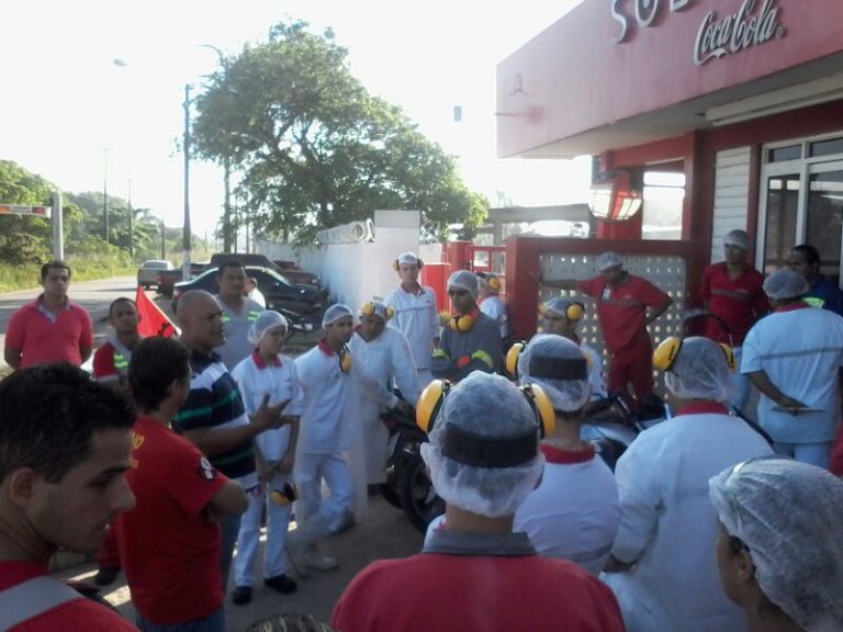 Greve na Coca-Cola em João Pessoa