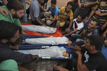 Israel attacks Gaza civilians-ekantipur-com