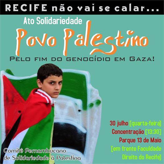 Jornal A Verdade promove debate sobre massacre ao povo palestino