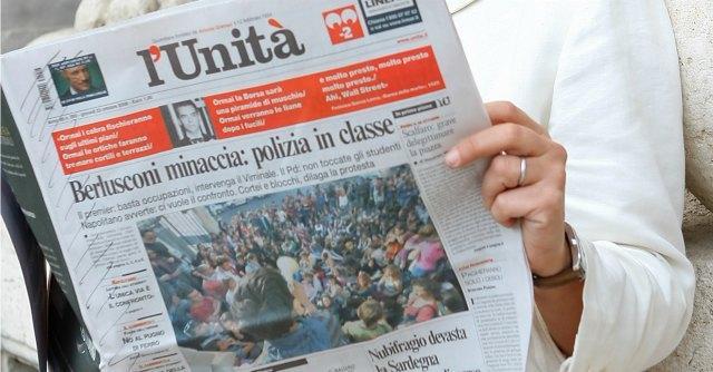 Jornal italiano l'Unità