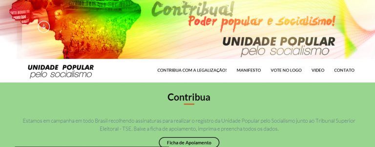 Campanha de legalização da Unidade Popular pelo Socialismo se inicia em todo o Brasil