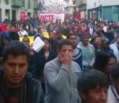 Povo do Equador foi às ruas neste 17 de Setembro