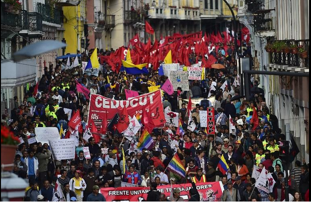 Equador vive segundo grande protesto nacional contra o governo de Correa