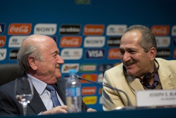 Sepp Blatter e Aldo Rebelo