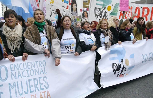 30 anos de encontros nacionais de mulheres argentinas