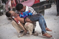 Síria, mais da metade dos mortos são crianças, mulheres e velhos
