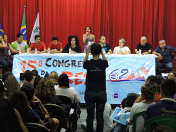 Taylinne Silva, nova presidente da Ares eleita no Congresso