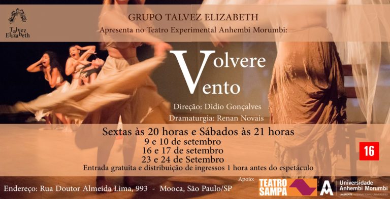Volvere Vento estreia em São Paulo debatendo a sociedade através da exploração da mulher