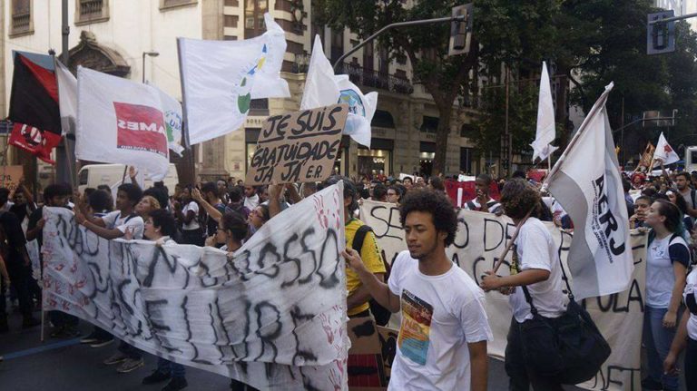 Estudantes do Rio lutam contra redução do passe livre