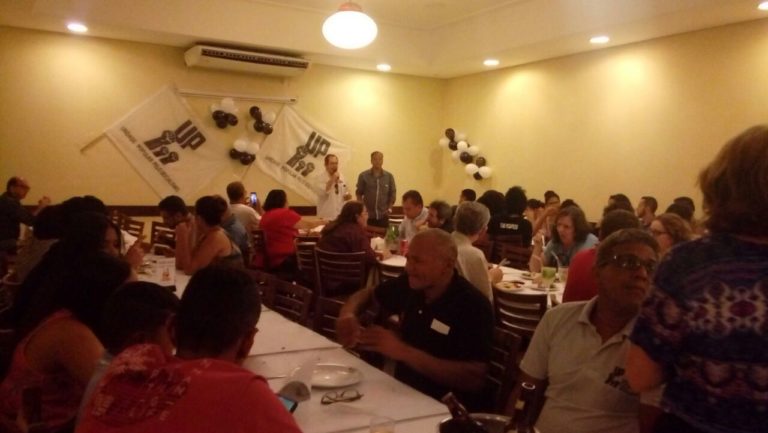Unidade Popular realiza jantar de apoio em Recife