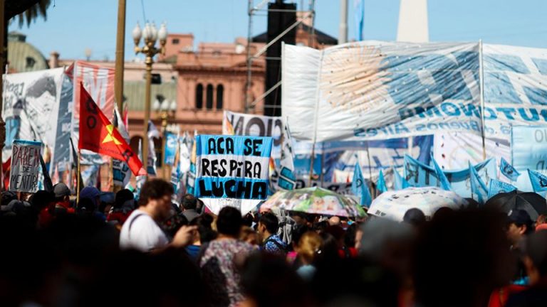 Greve geral na Argentina contra arrocho  de  Macri e do FMI