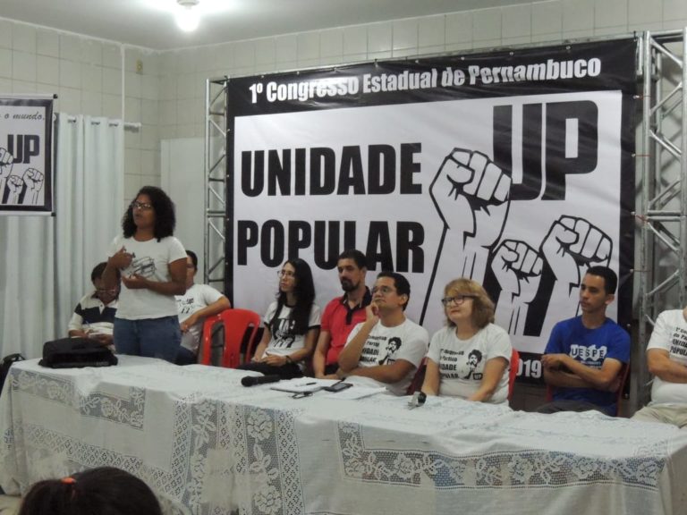 UP realiza I congresso estadual de Pernambuco
