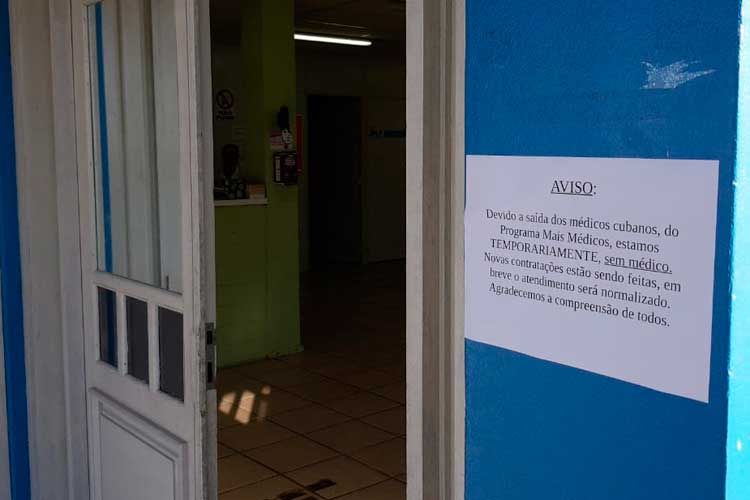 Após a saída dos cubanos, 300 municípios permanecem sem médicos