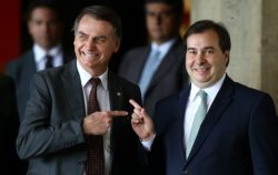 RODRIGO MAIA / CAMARA / BOLSONARO / TRANSICAO