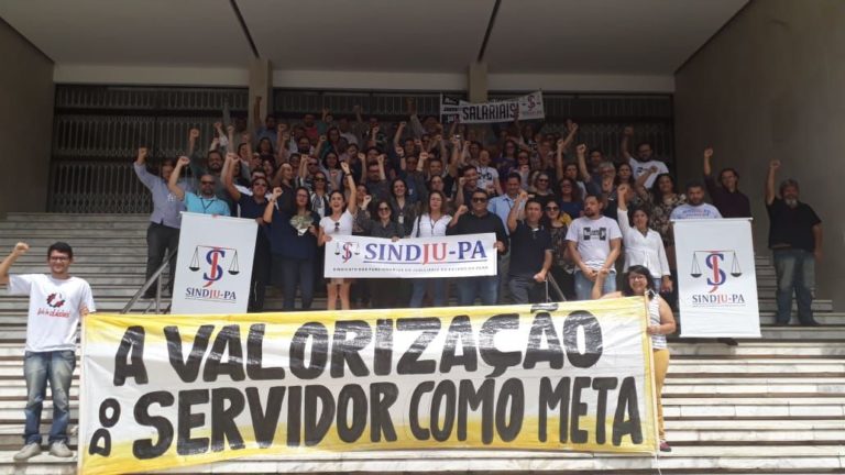 Servidores do Pará declaram greve por tempo indeterminado exigindo reposição inflacionária