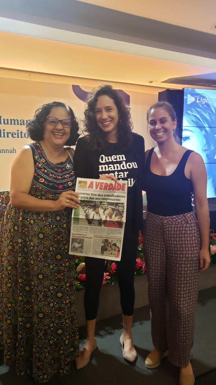 Prêmio de Direitos Humanos em Alagoas homenageia Mônica Benício, mulher de Marielle Franco