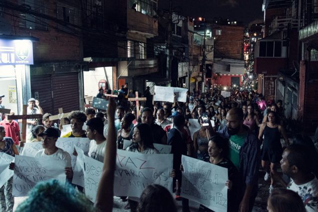 Polícia de Dória matou estudantes e trabalhadores no Paraisópolis