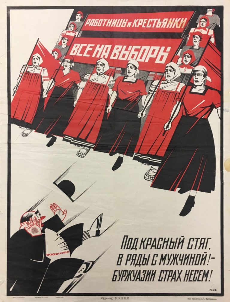 O movimento de mulheres e a Revolução de Outubro