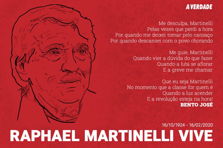 Ferroviário, Comunista e Revolucionário: Raphael Martinelli Vive!