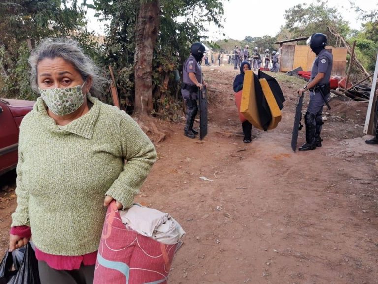 Mesmo com pandemia, Dória despeja sem tetos em Piracicaba
