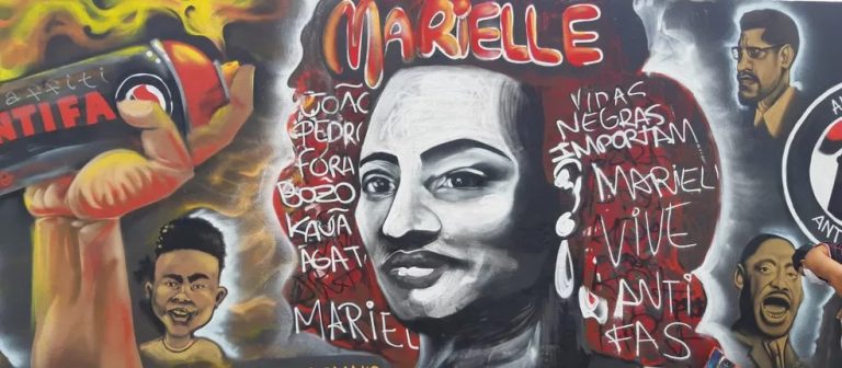 Mural sobre a luta do povo negro é destruído em Natal