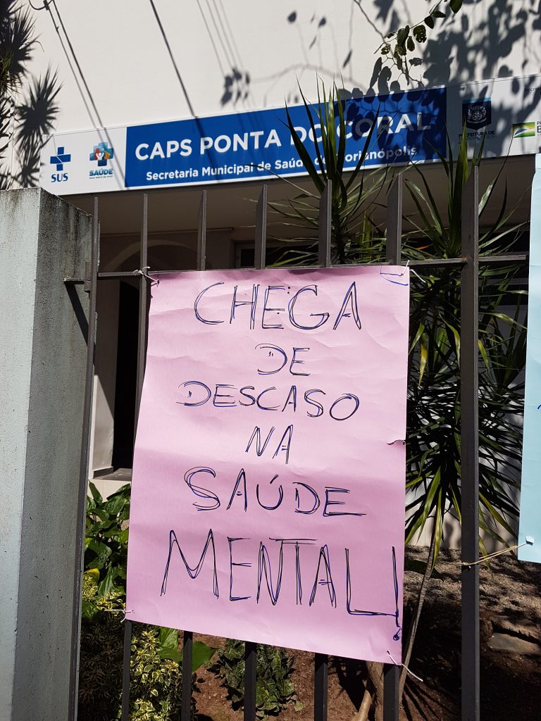 Serviço Público de Saúde Mental ameaçado em Florianópolis