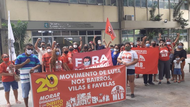 MLB ocupa a Secretária de Proteção Social em Fortaleza