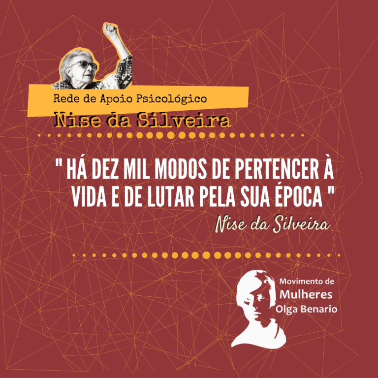 Nasce a Rede de Apoio Psicológico Nise da Silveira para Mulheres em Porto Alegre!
