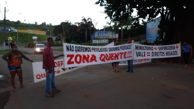 Protestos populares paralisam Vale em Brumadinho