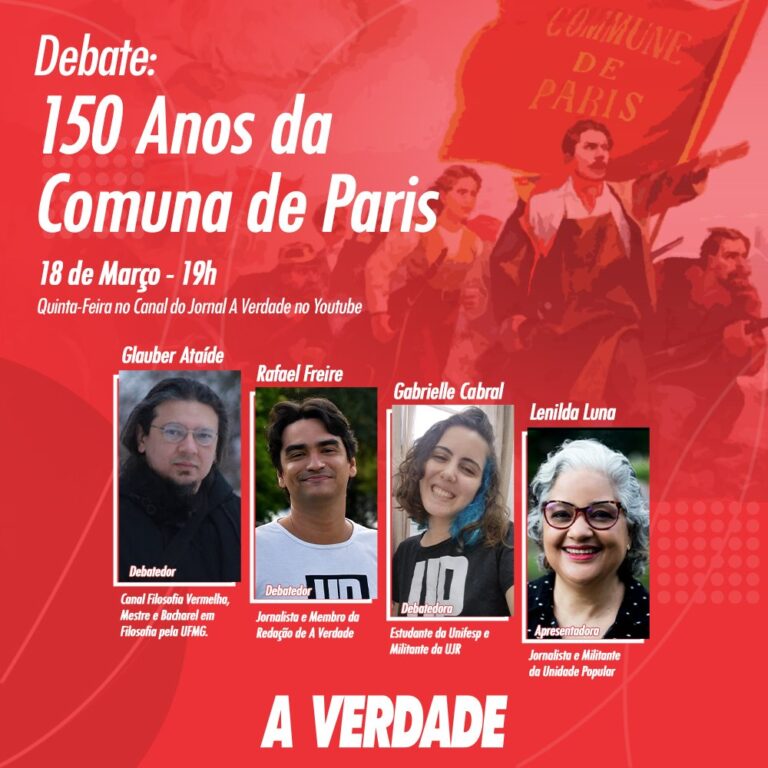 Debate sobre os 150 anos da Comuna de Paris