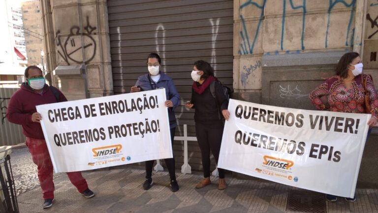 Trabalhadores da assistência social de São Paulo organizam paralisação em defesa da vida