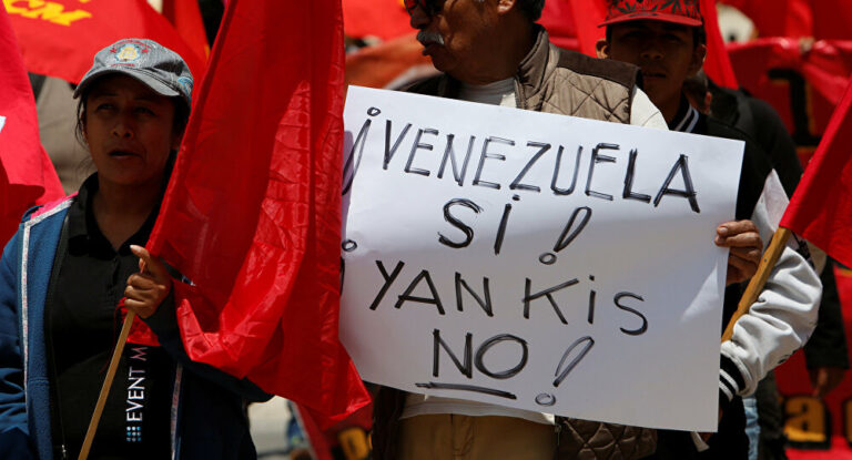 EUA e Colômbia querem impor cerco militar à Venezuela