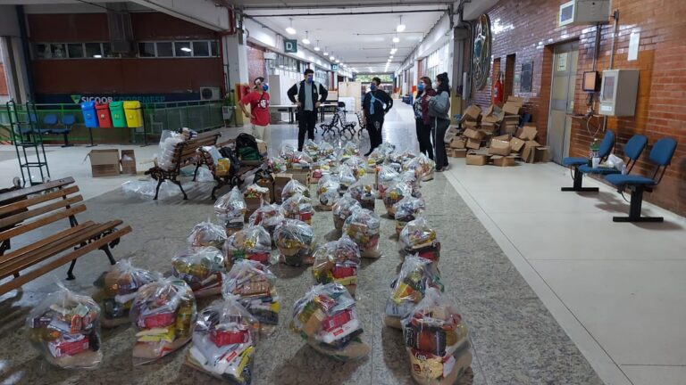 Campanha de solidariedade dos estudantes do IFSP já distribuiu mais de 600 cestas básicas